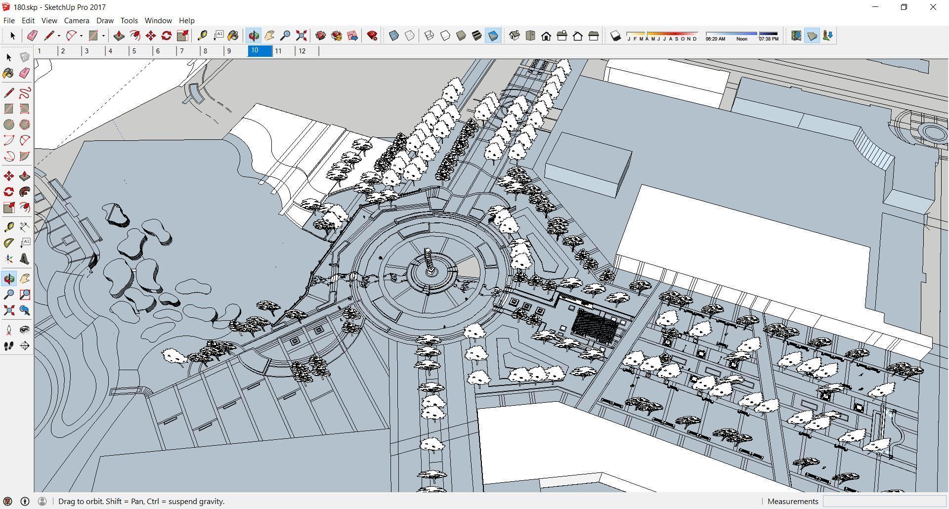 Sketchup Landscape Park 180 3D model_2