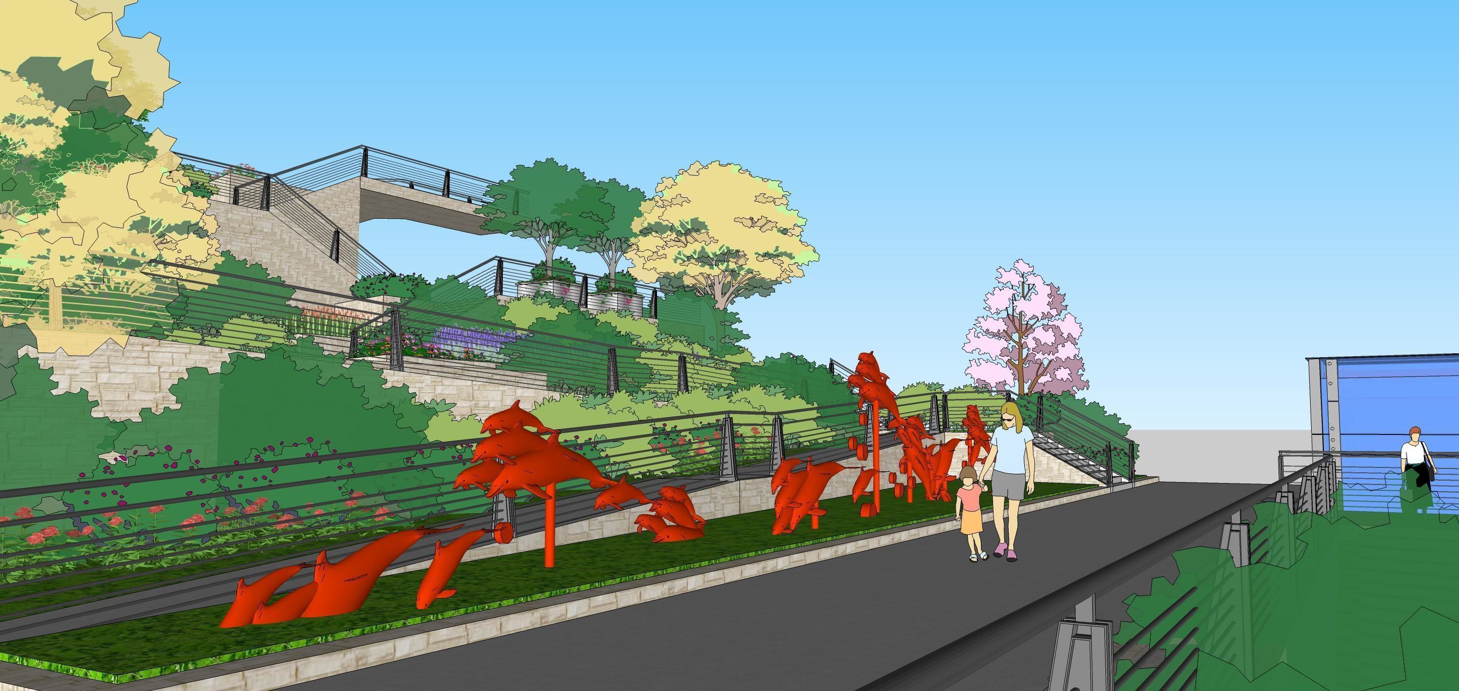 Sketchup Landscape Park 181 3D model_20