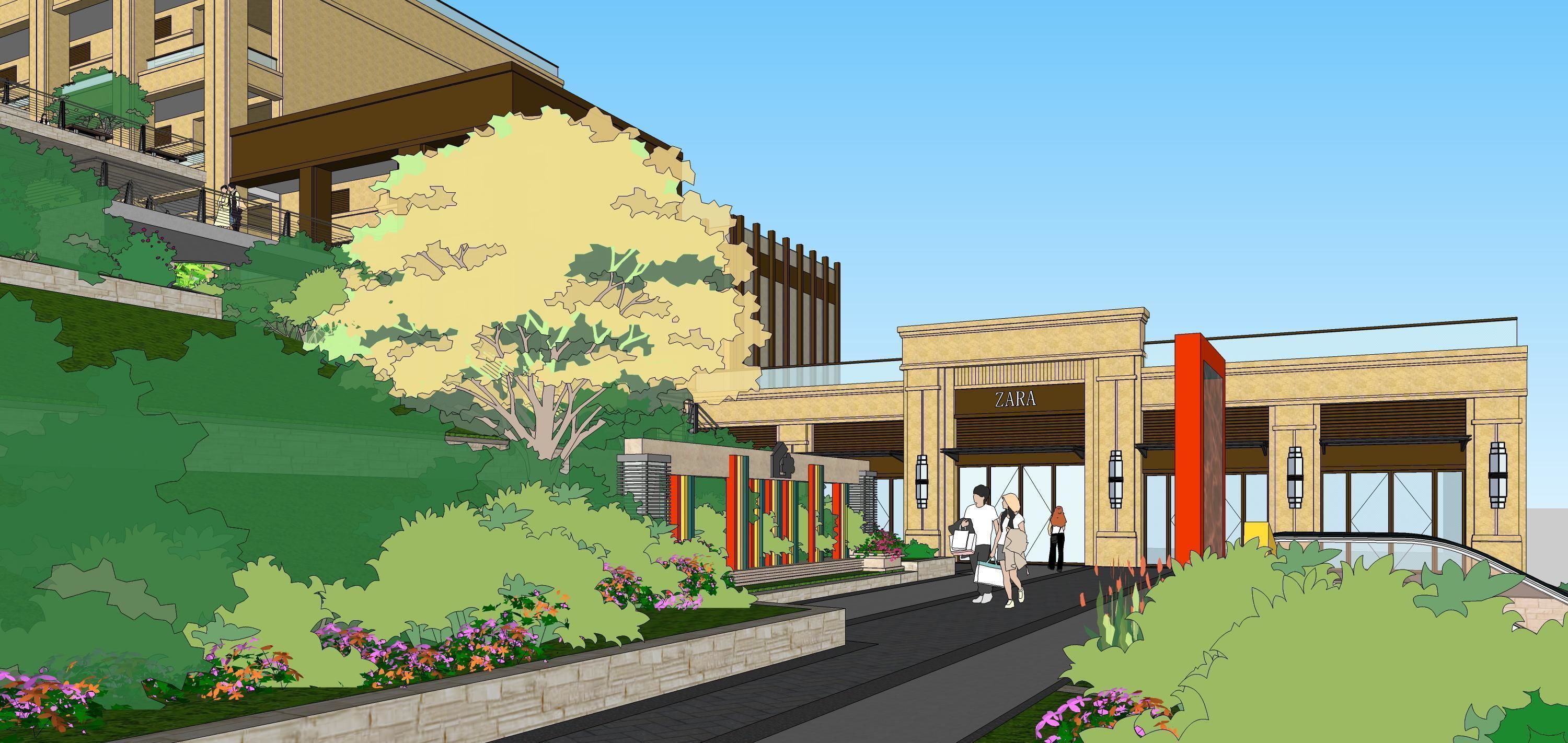 Sketchup Landscape Park 181 3D model_6