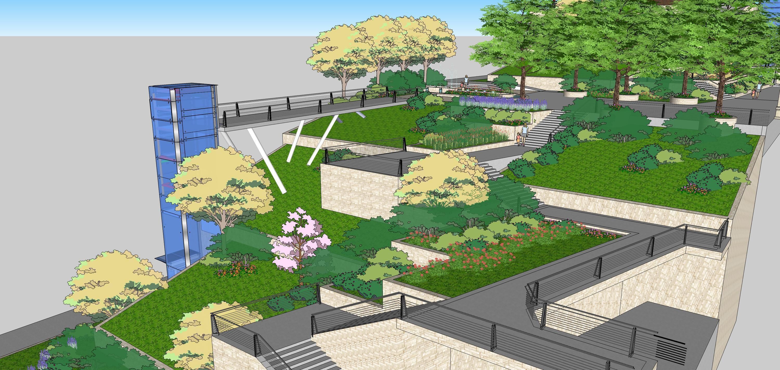 Sketchup Landscape Park 181 3D model_23