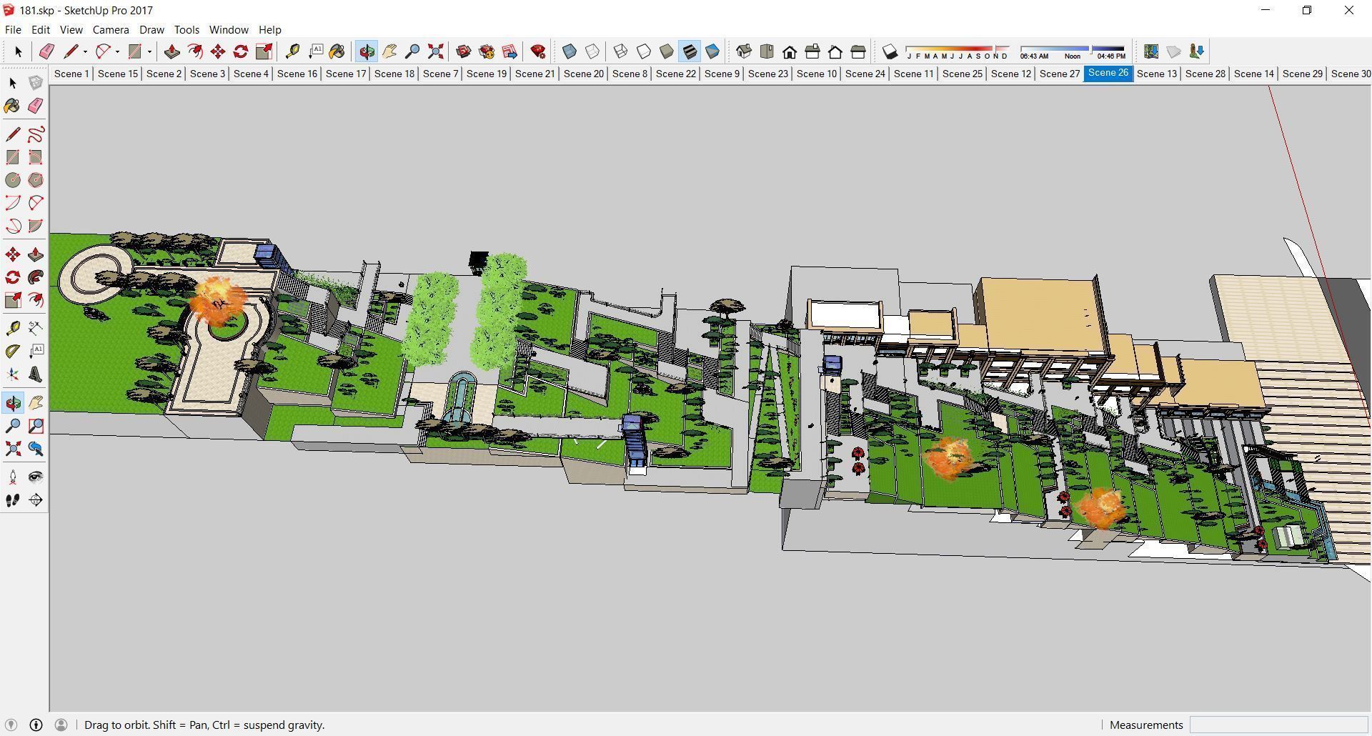 Sketchup Landscape Park 181 3D model_1