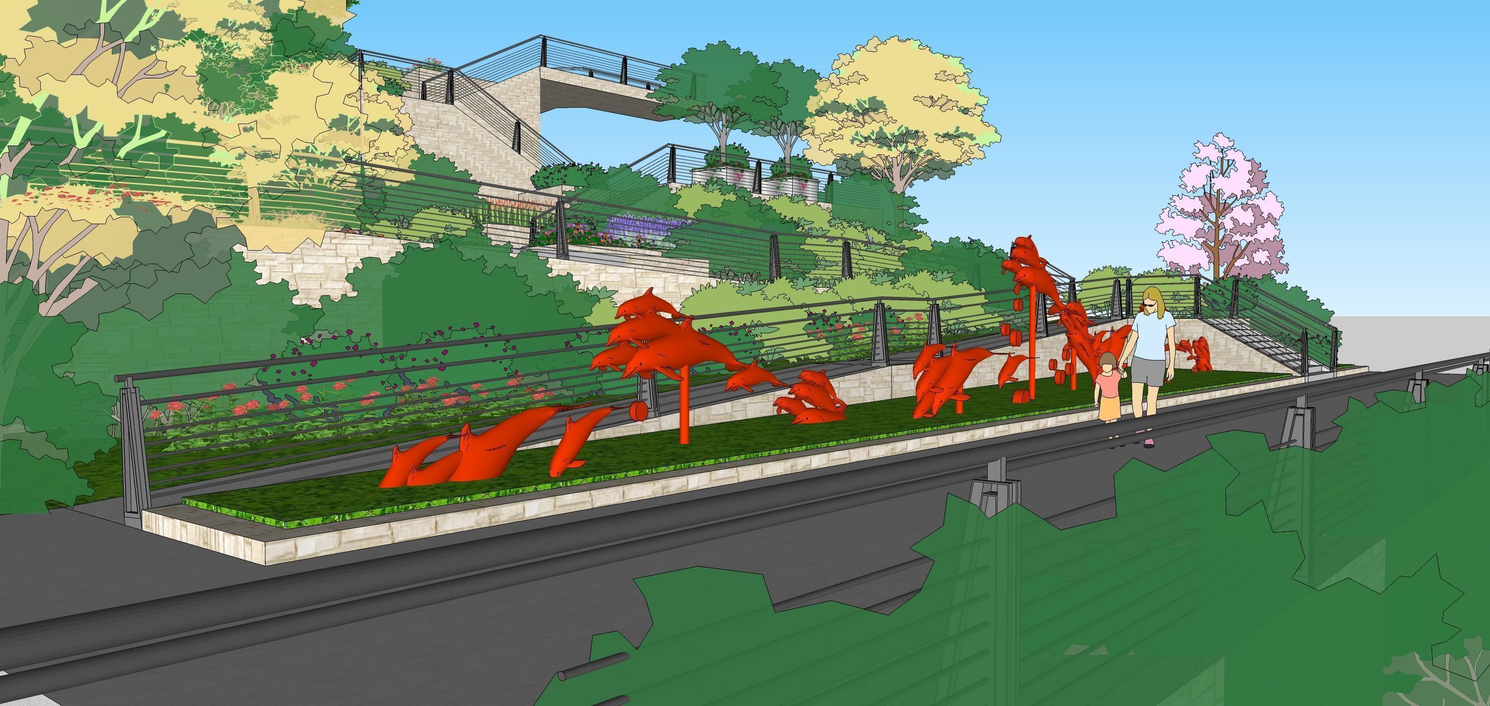Sketchup Landscape Park 181 3D model_22