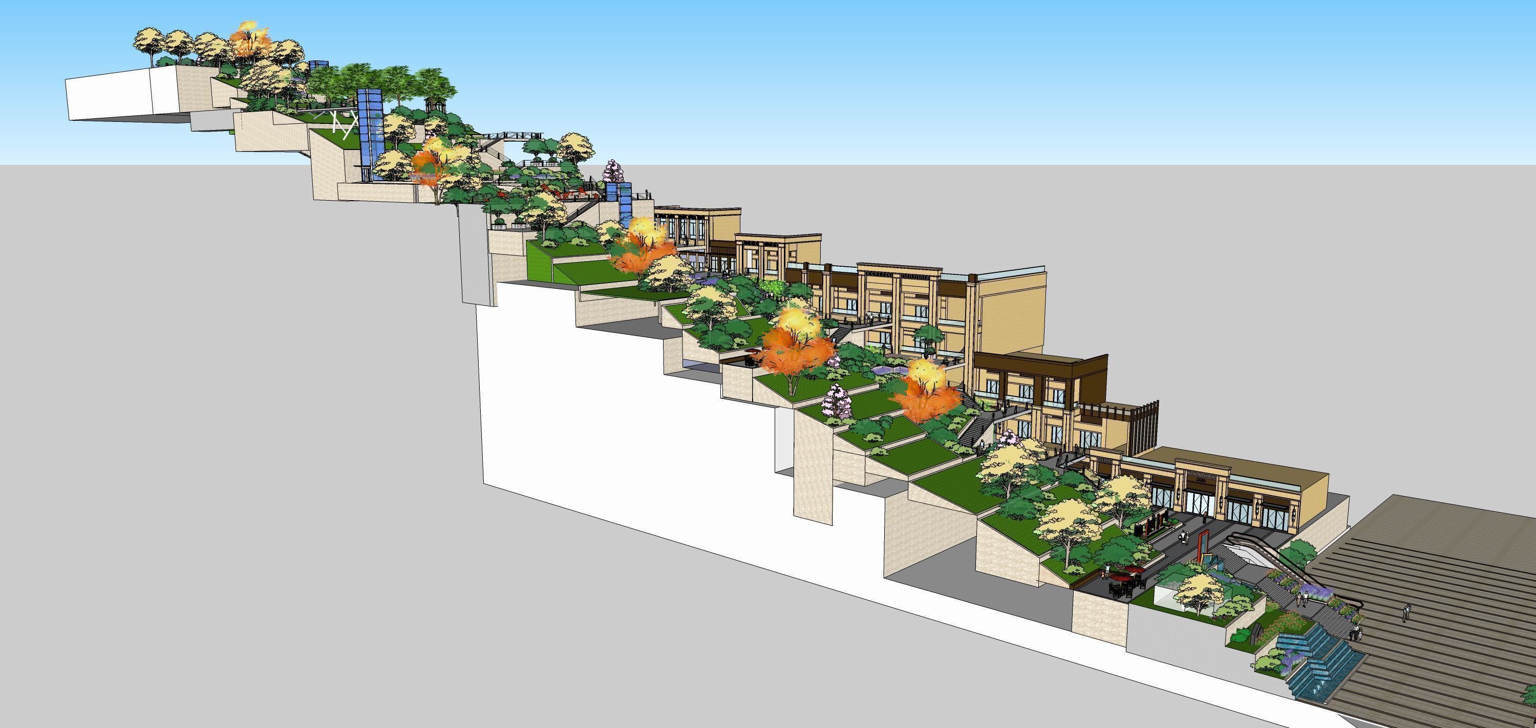 Sketchup Landscape Park 181 3D model_28