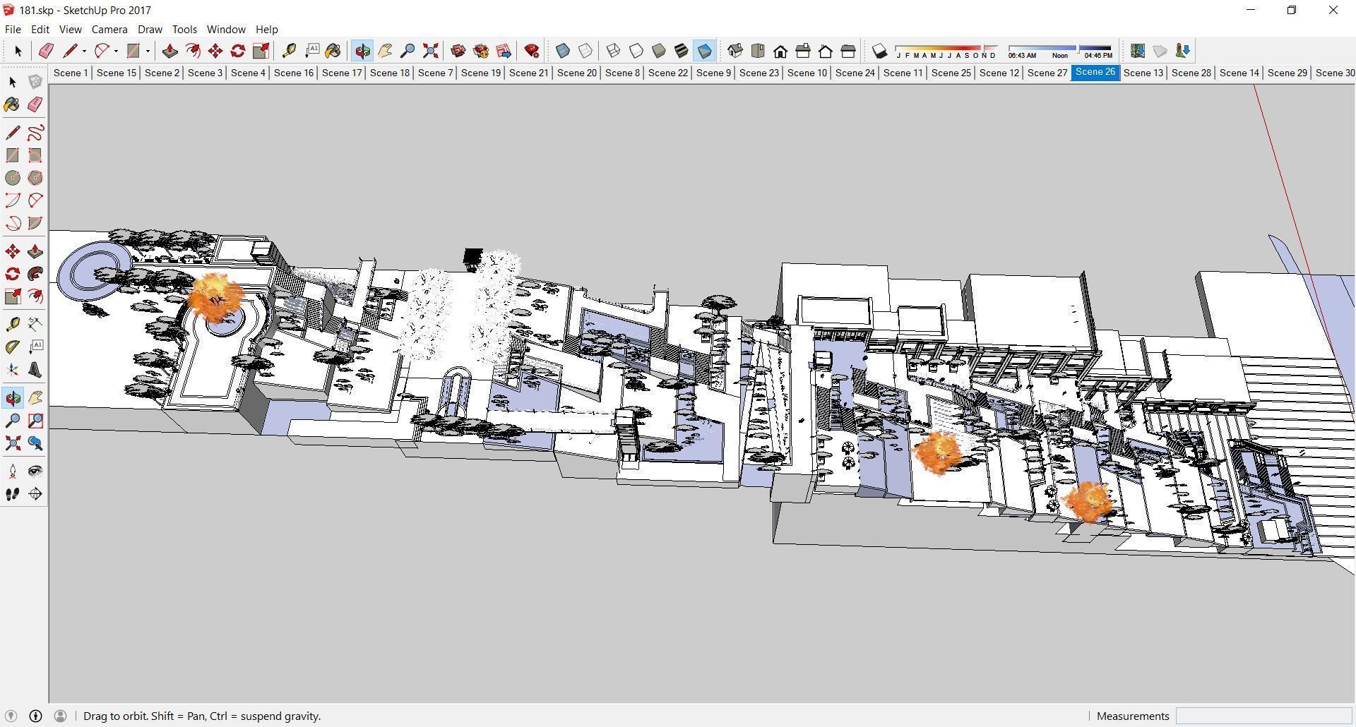 Sketchup Landscape Park 181 3D model_2