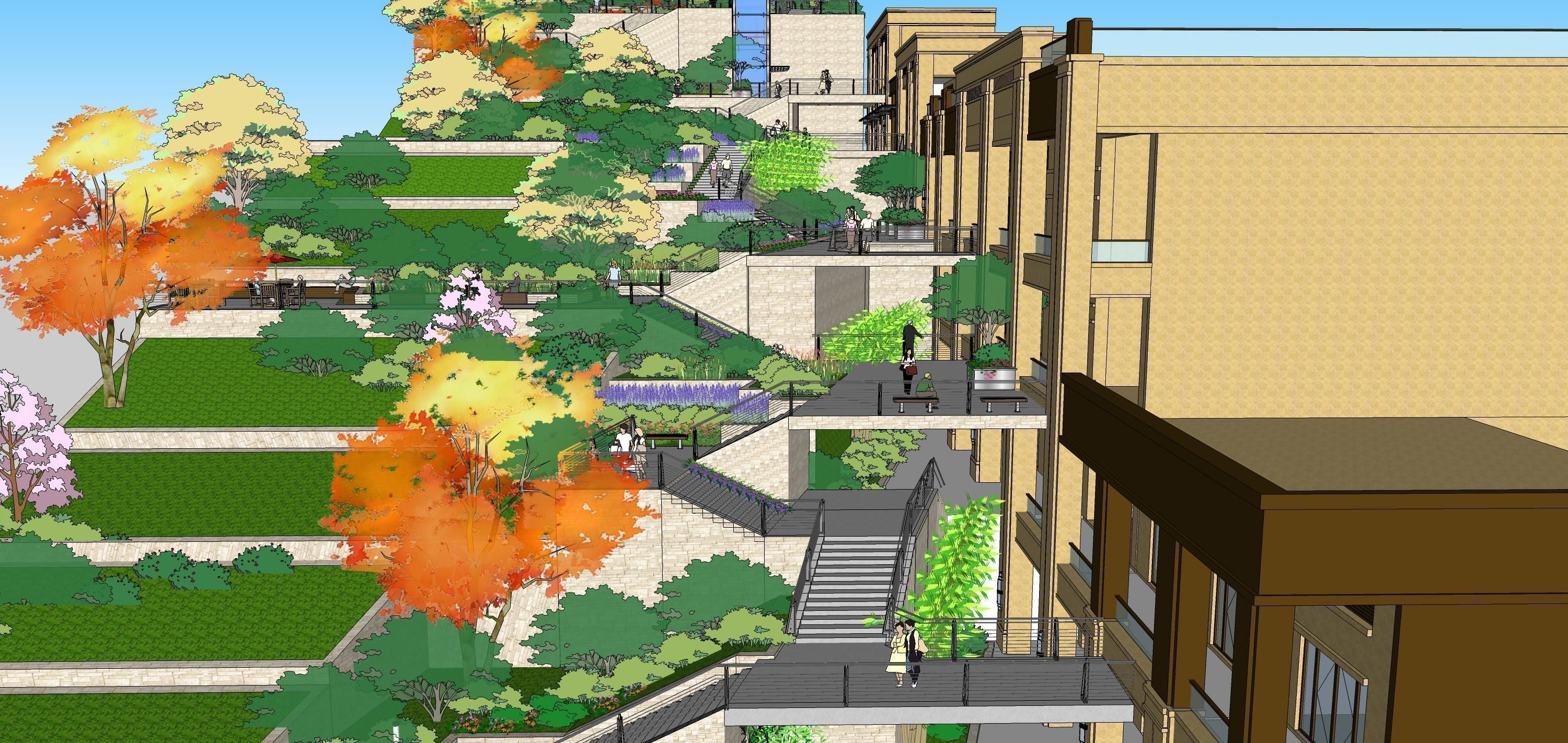 Sketchup Landscape Park 181 3D model_8