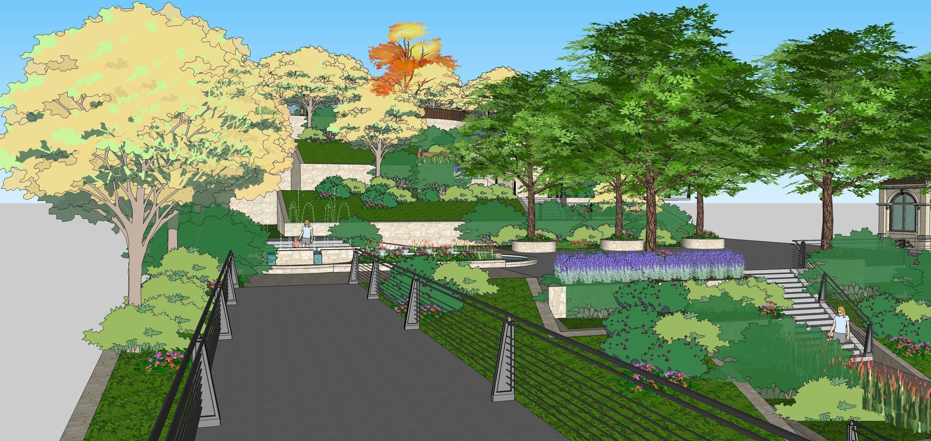 Sketchup Landscape Park 181 3D model_24