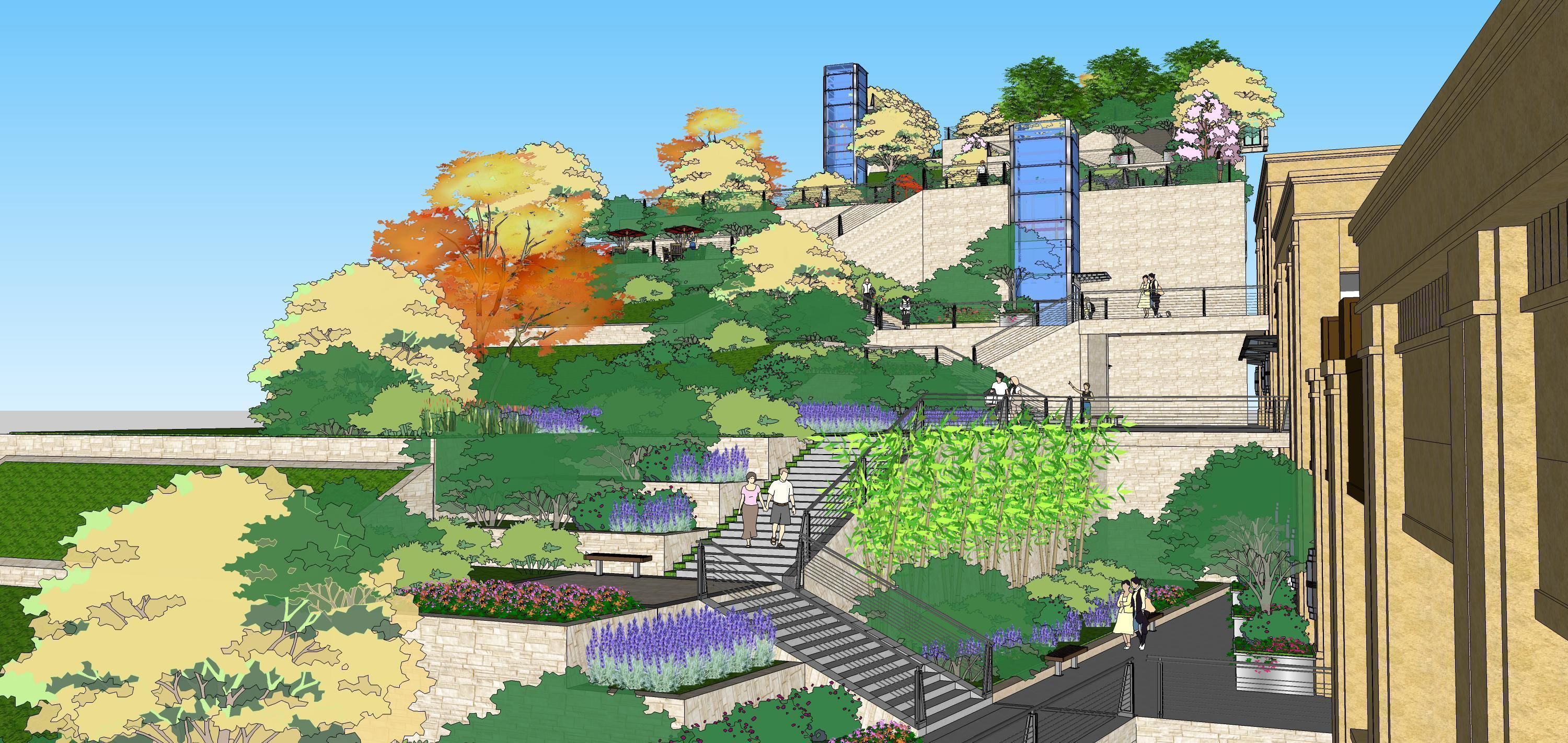 Sketchup Landscape Park 181 3D model_17
