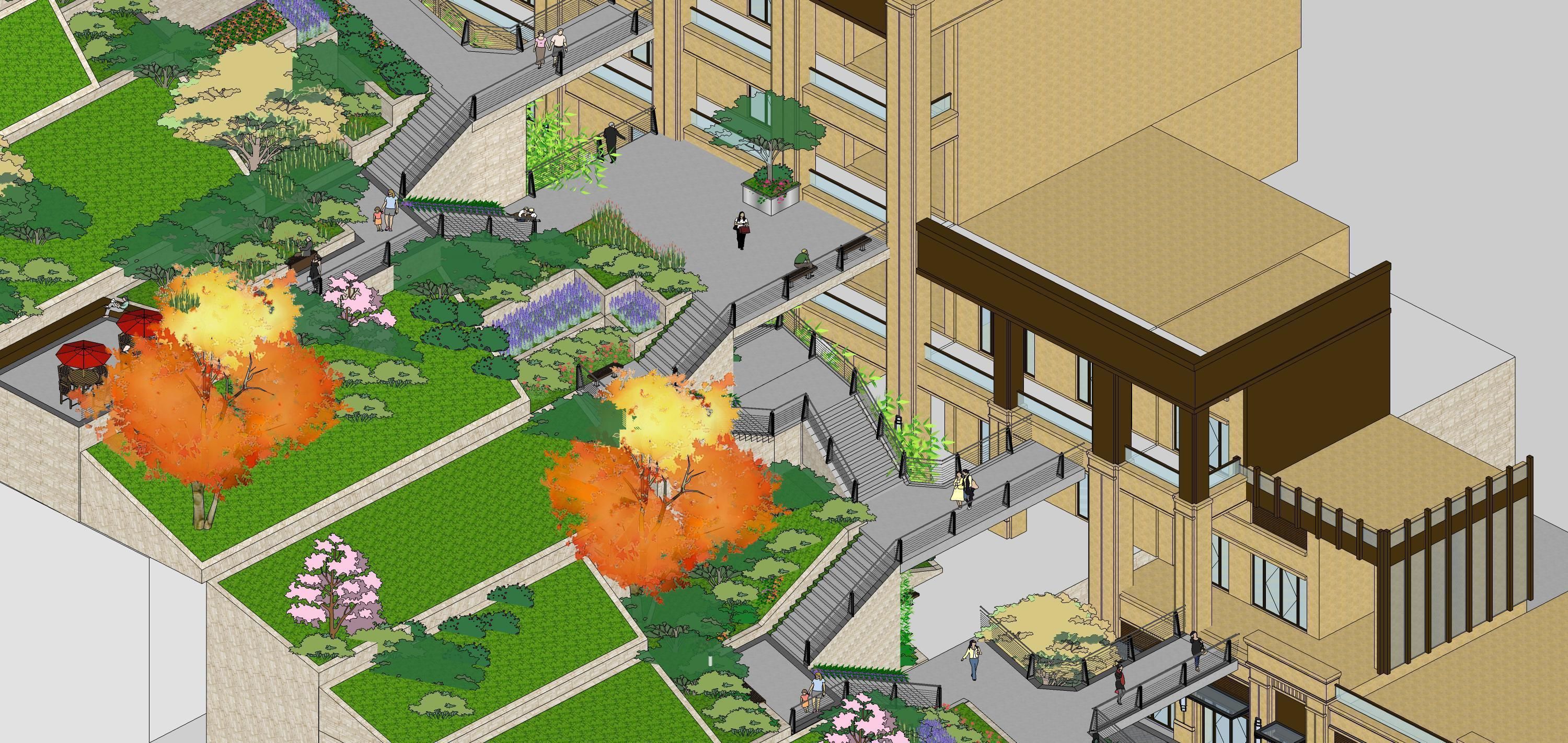 Sketchup Landscape Park 181 3D model_26