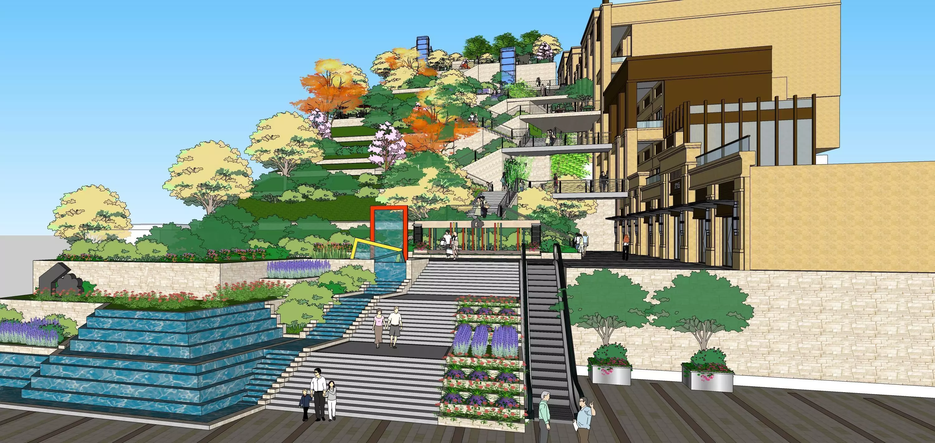 Sketchup Landscape Park 181 3D model_0