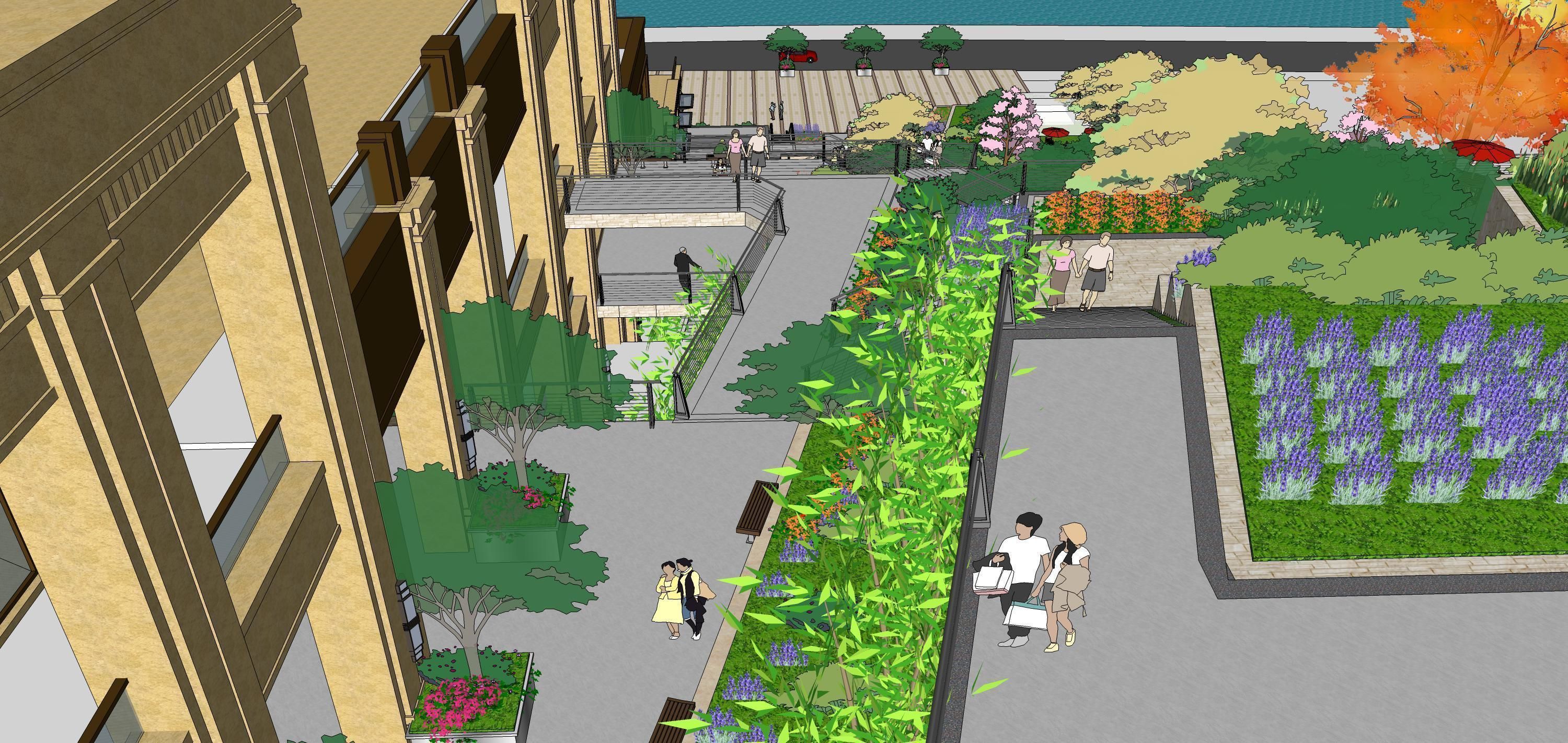 Sketchup Landscape Park 181 3D model_13