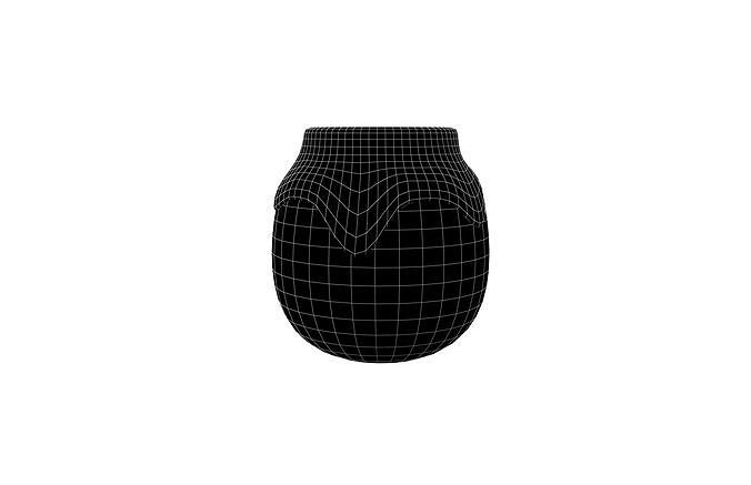 Honey Jar v1 004 Low-poly 3D model 7