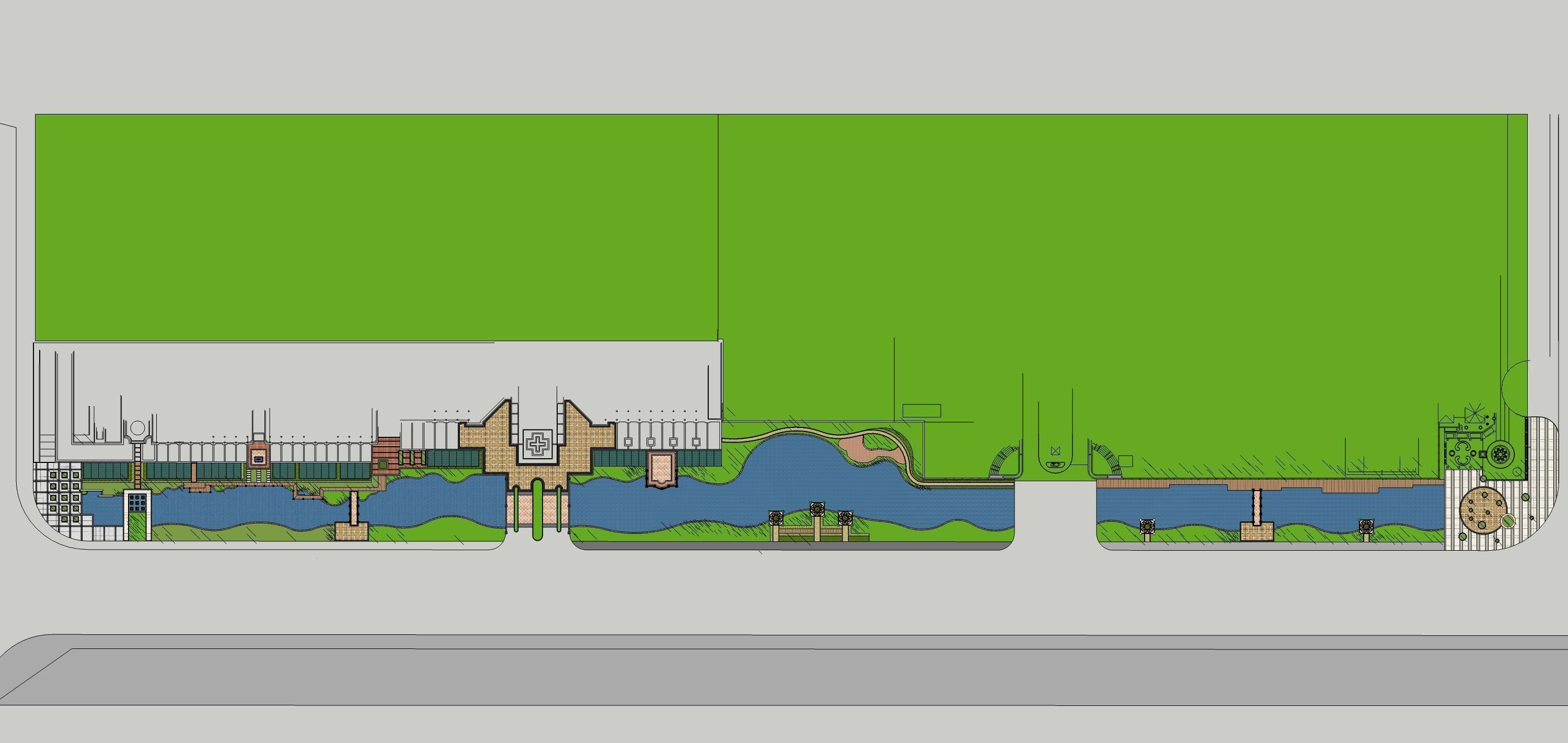 Sketchup Landscape Park 189 3D model_24