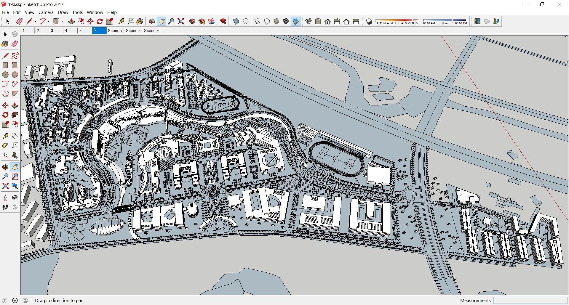 Sketchup Landscape Park 190 3D model_1