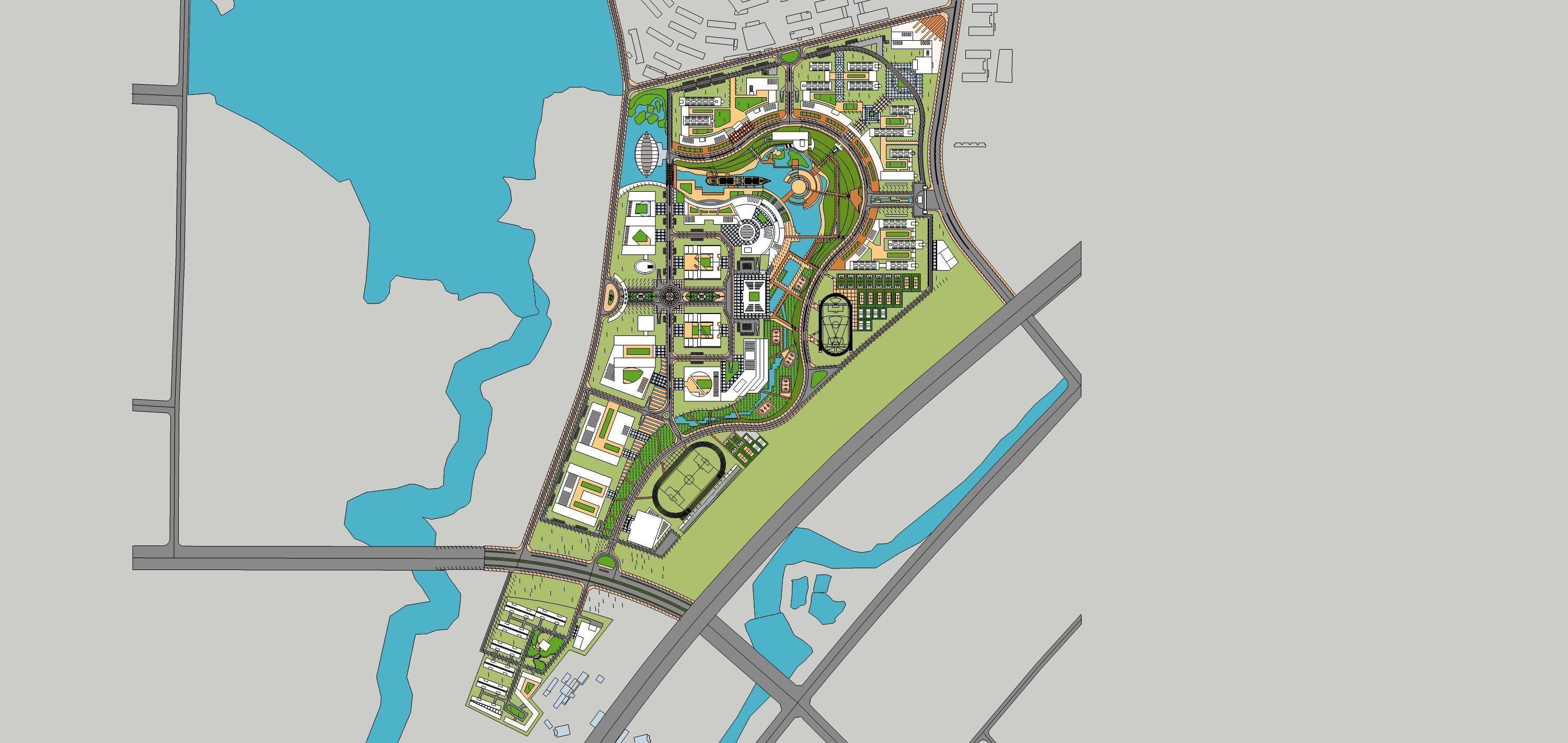 Sketchup Landscape Park 190 3D model_11