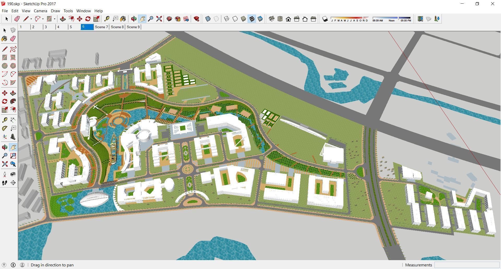 Sketchup Landscape Park 190 3D model_2