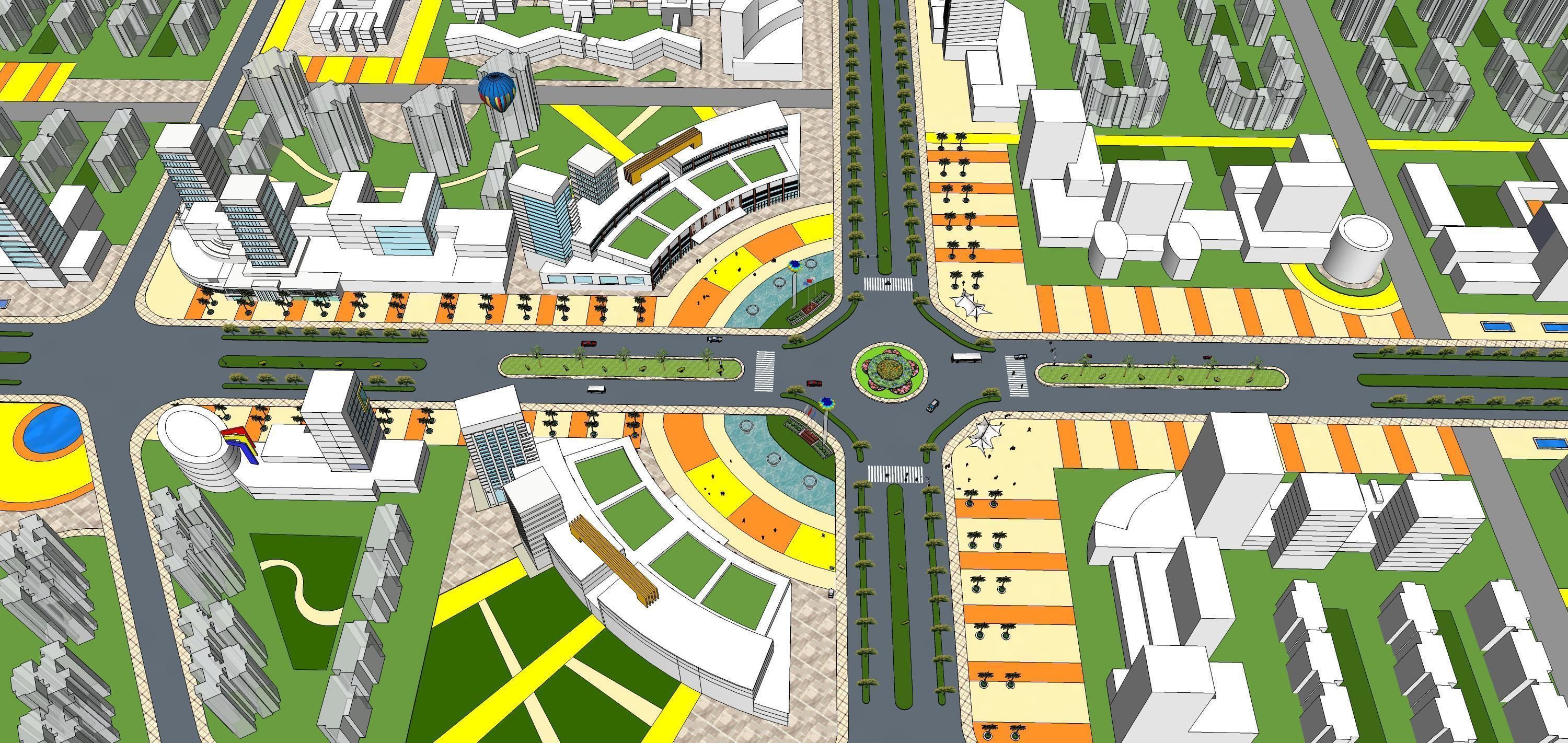 Sketchup Landscape Park 191 3D model_18