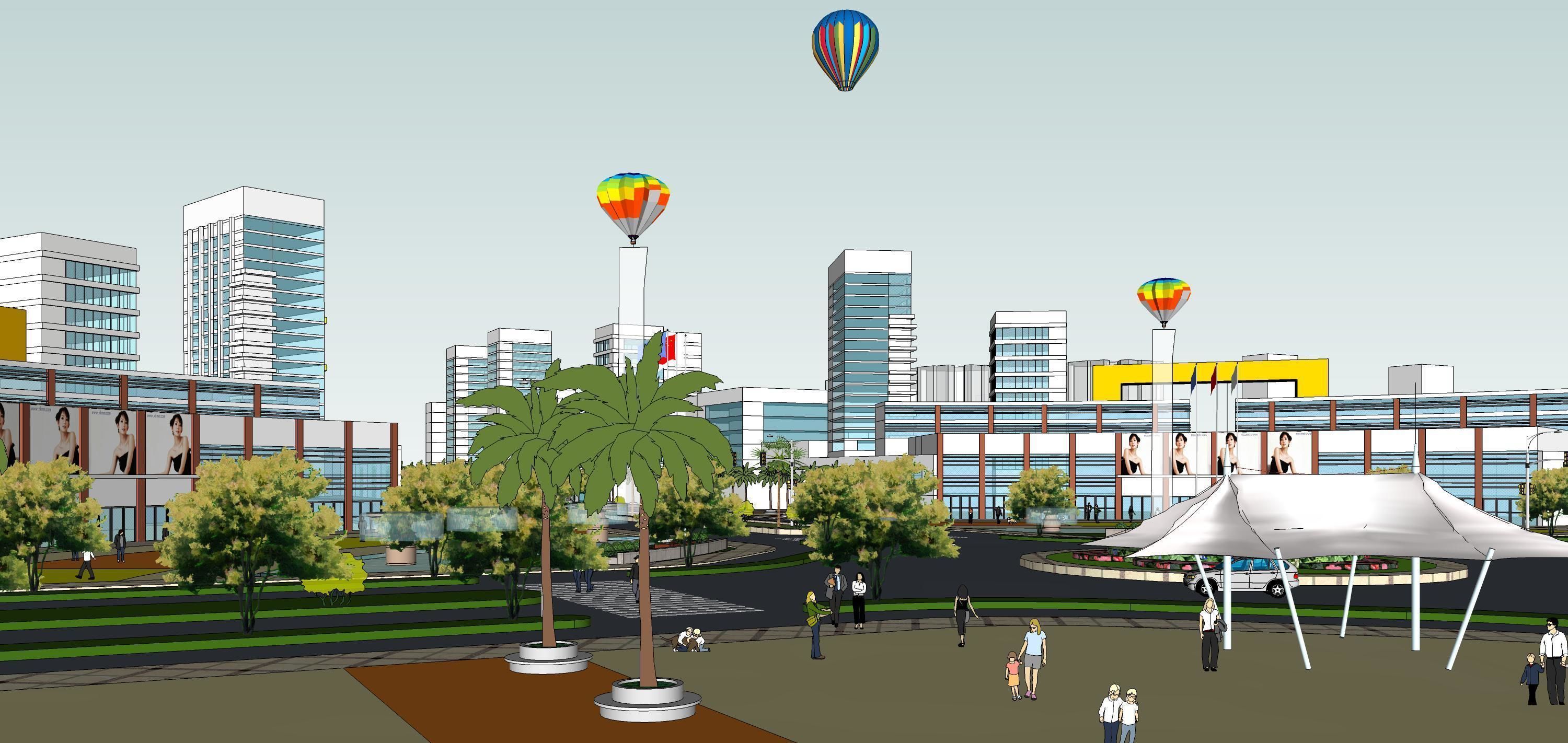 Sketchup Landscape Park 191 3D model_15