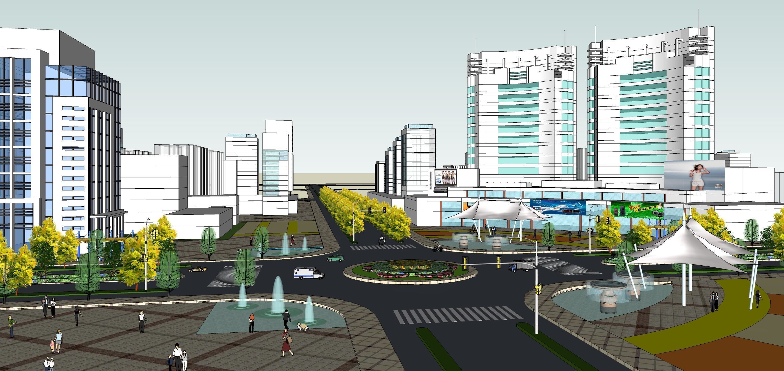 Sketchup Landscape Park 191 3D model_11