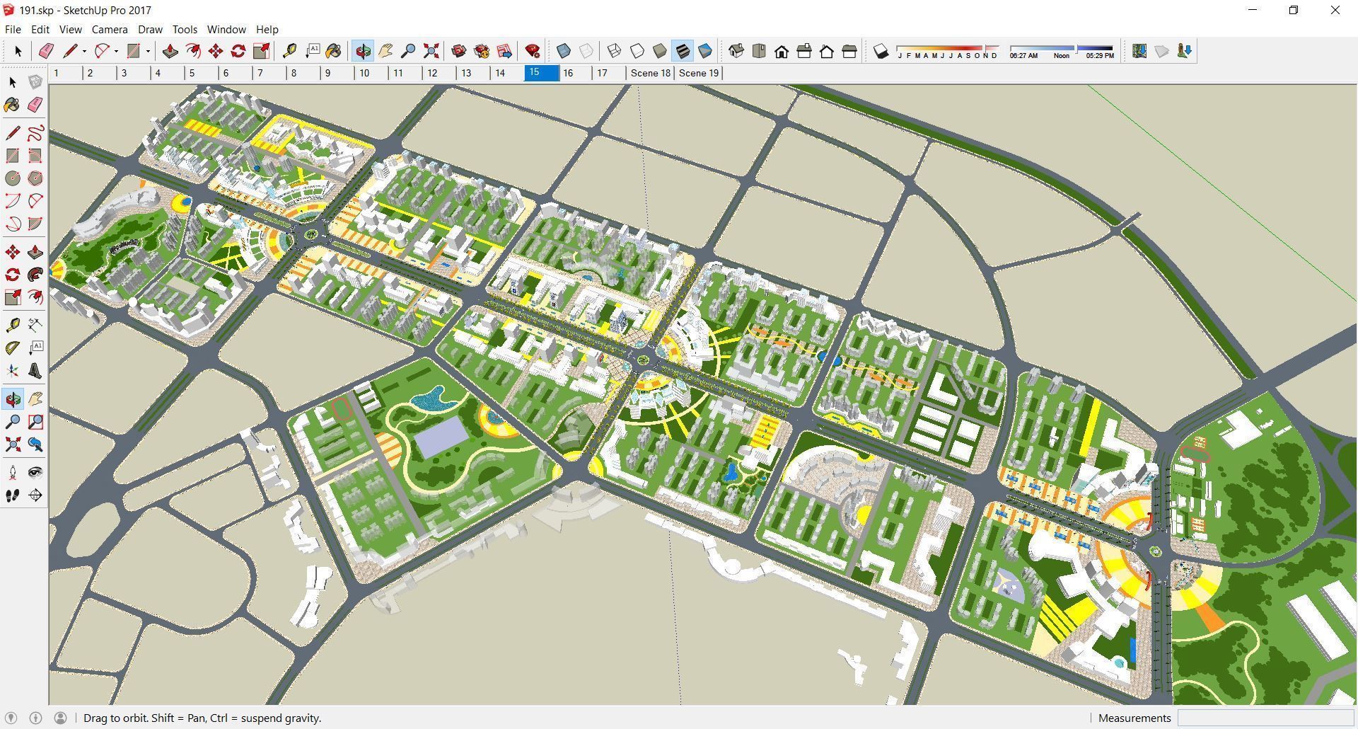 Sketchup Landscape Park 191 3D model_2