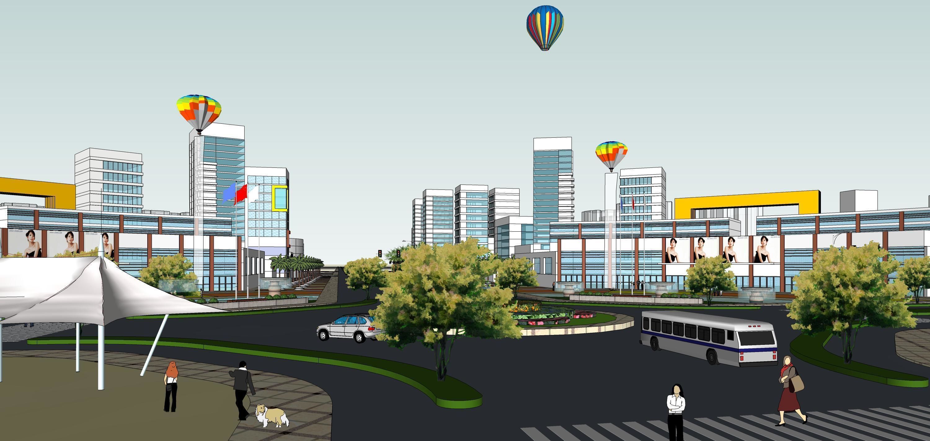 Sketchup Landscape Park 191 3D model_12