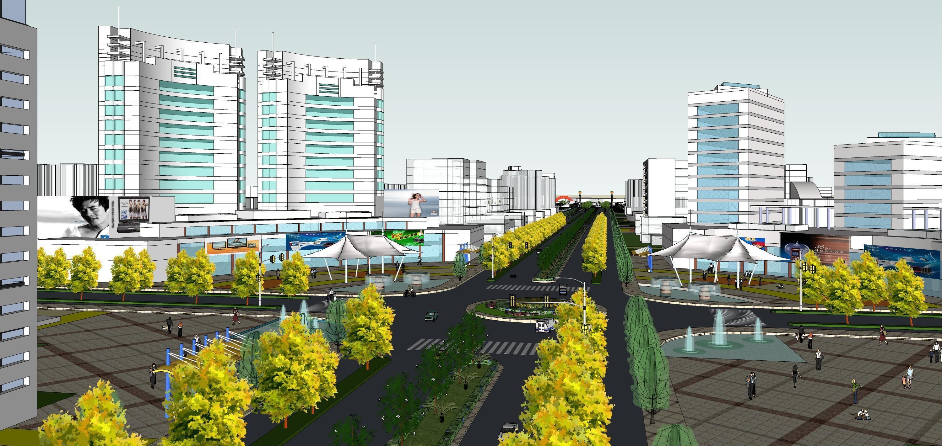 Sketchup Landscape Park 191 3D model_7