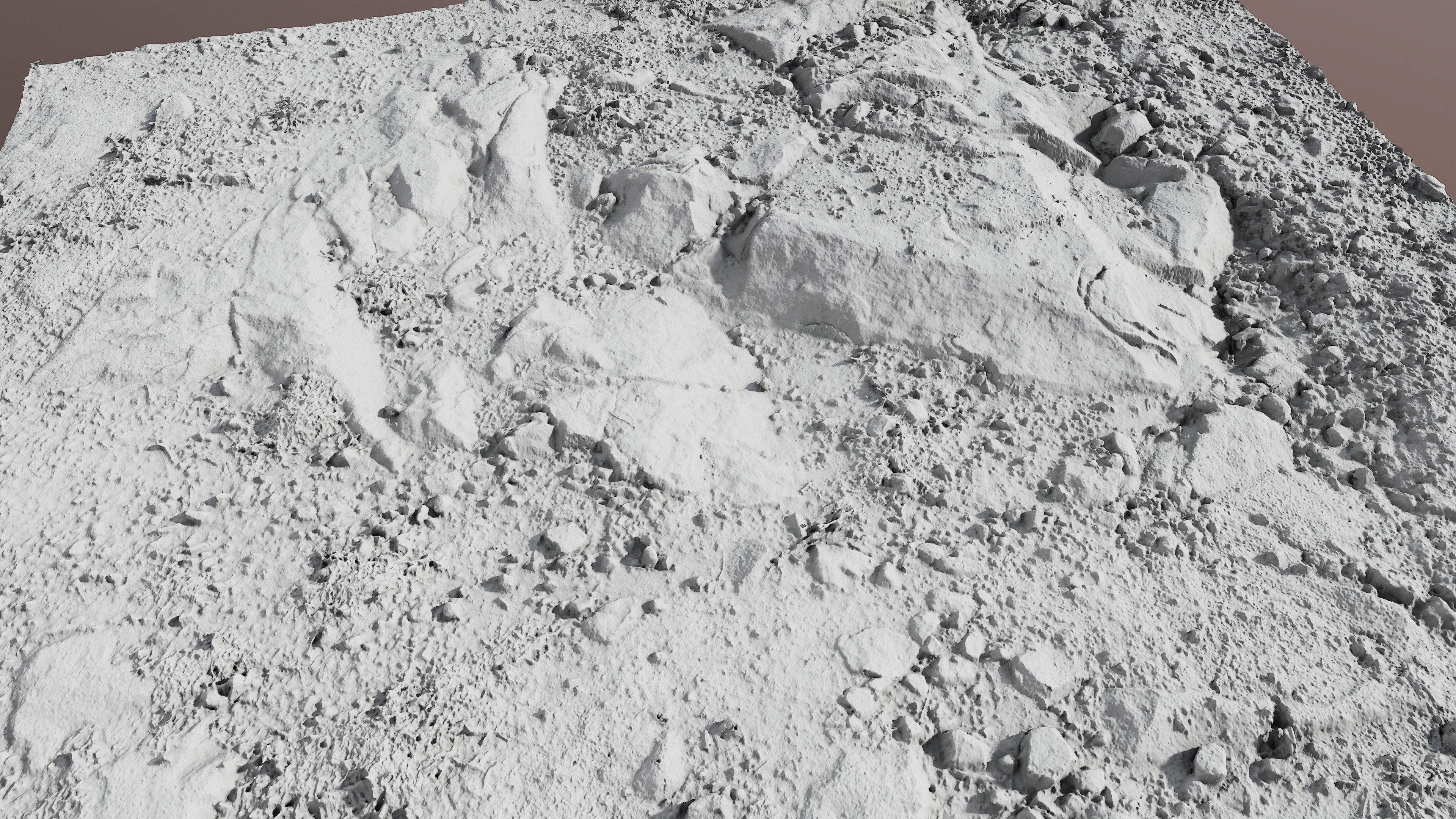 rock03scan rock formation in desert 3D model_5