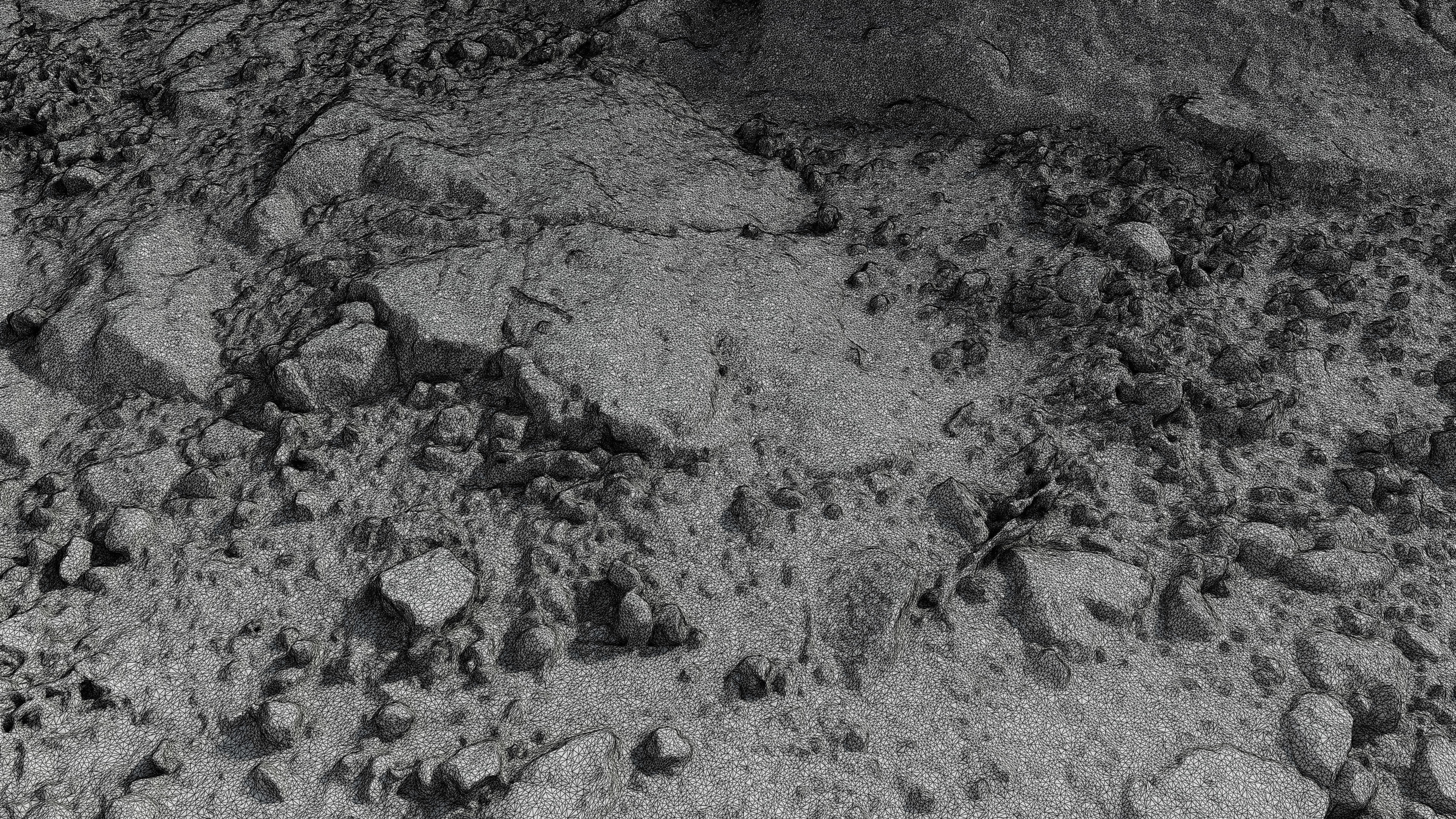 rock03scan rock formation in desert 3D model_8