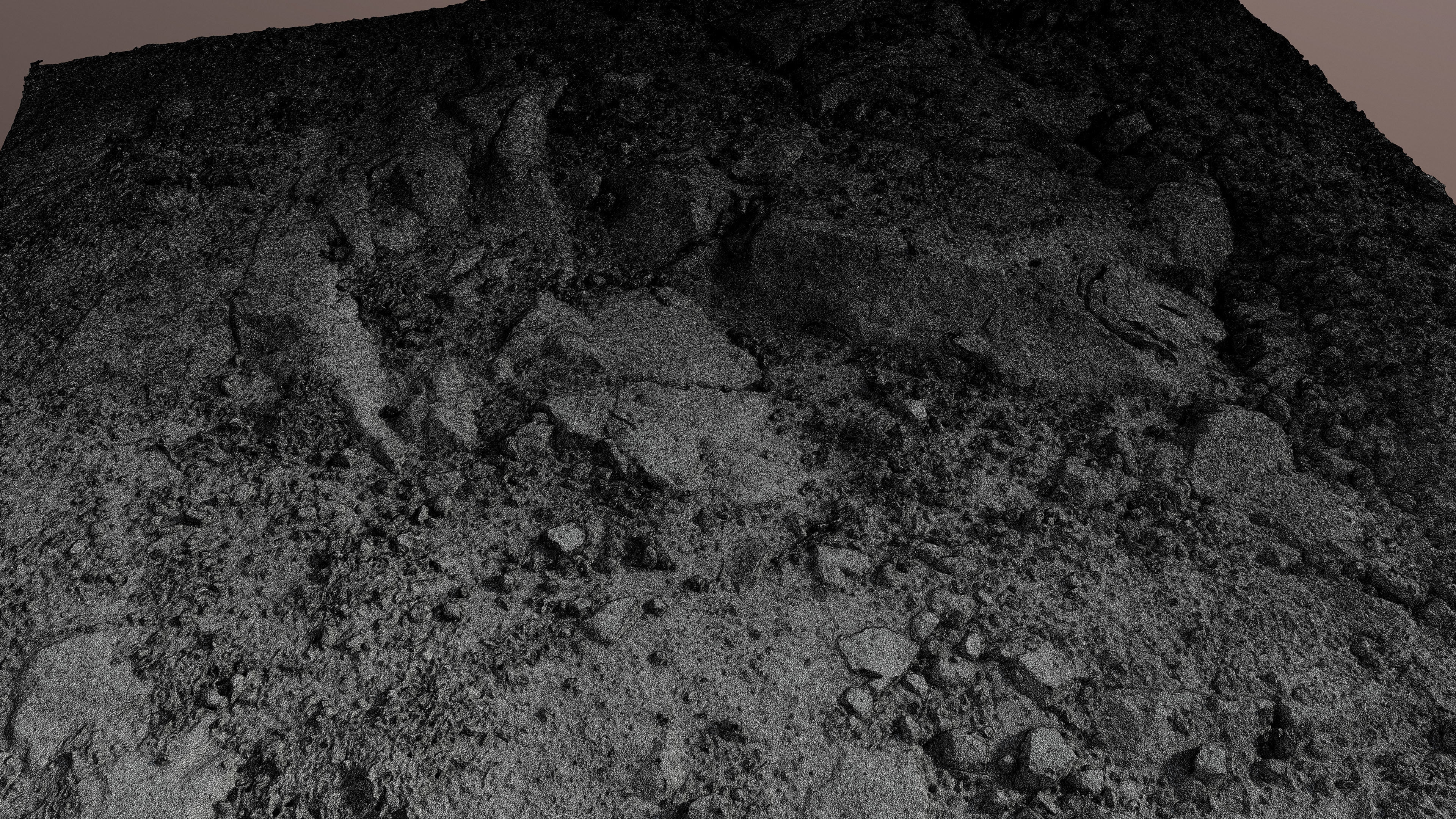 rock03scan rock formation in desert 3D model_7