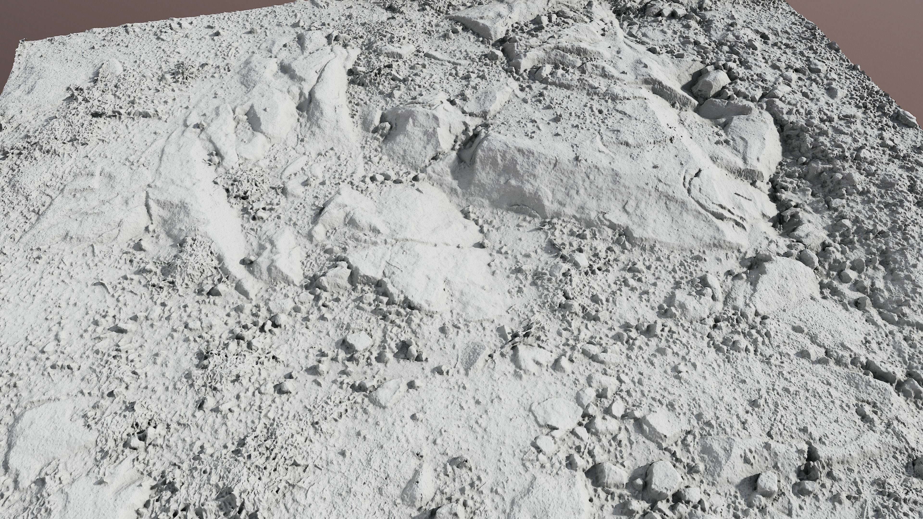 rock03scan rock formation in desert 3D model_6