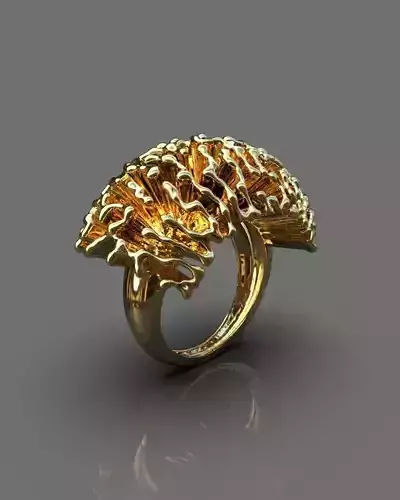 Stylized ring