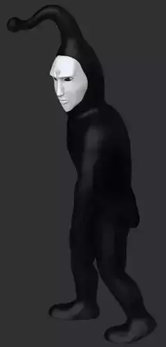 BLACK SPERM STATUE- ONE PUNCH MAN