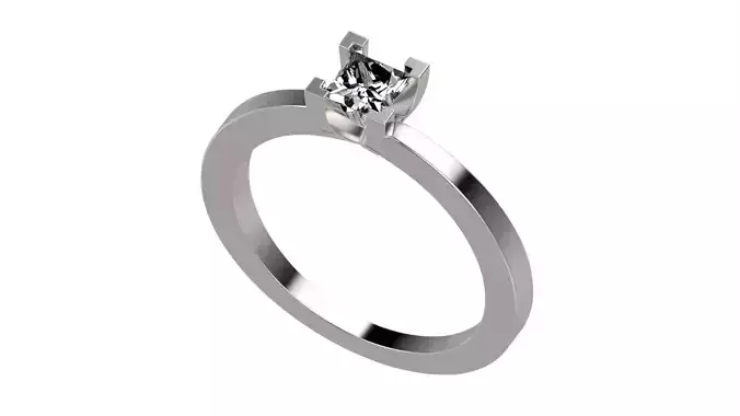 Princess Diamond Ring All Size
