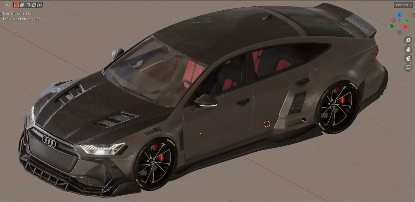 Audi RS 7 Sportback Widebody 3D model