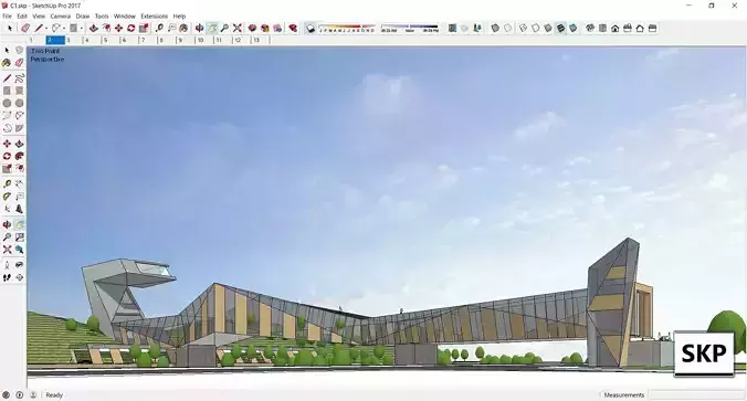 Sketchup Bridge C1 Free 3D model