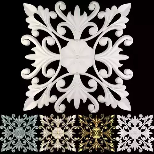 Decorative Wall Rosettes 05