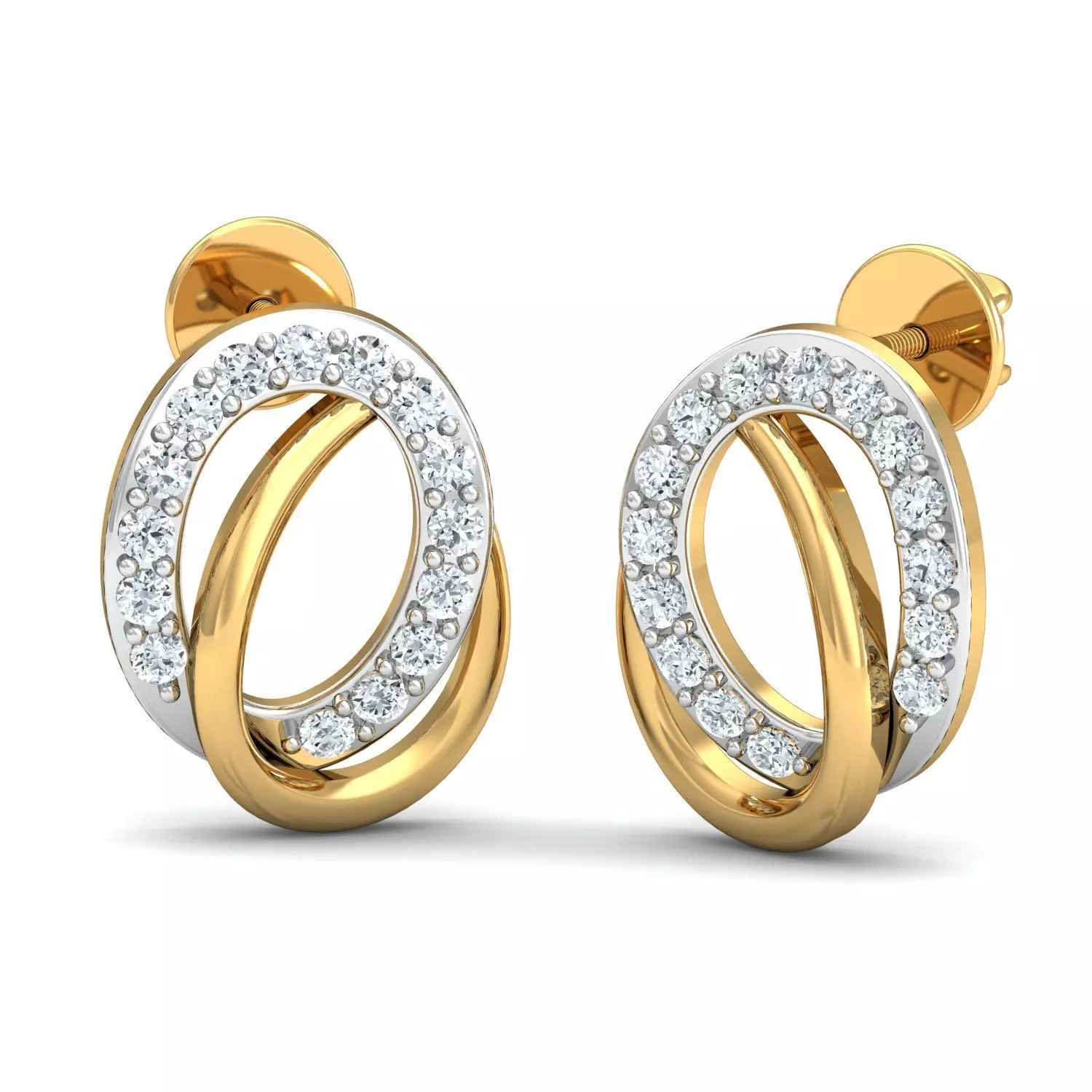 Women Earring 3dm STL FBX OBJ Render Details 3D print model