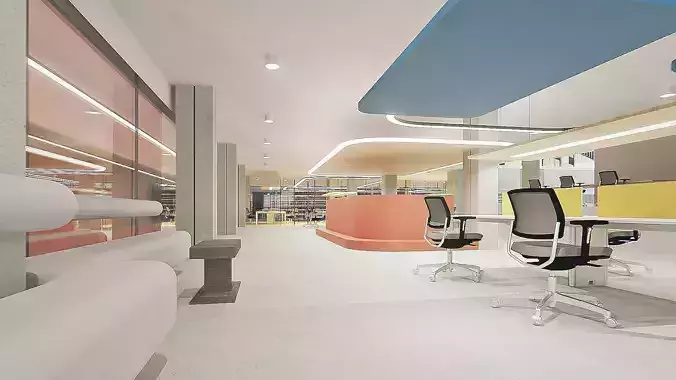 Library and Working Space Design 