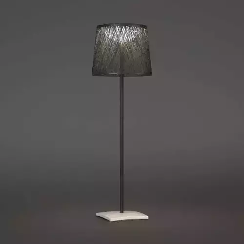 Vintage Black Metal Lamp