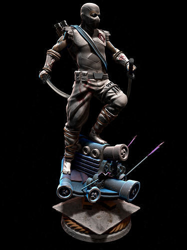 StromShadowSTL naruto shipwreck statue 3D print model