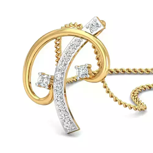 Pendant 3dm STL FBX OBJ Render Details diamond gold