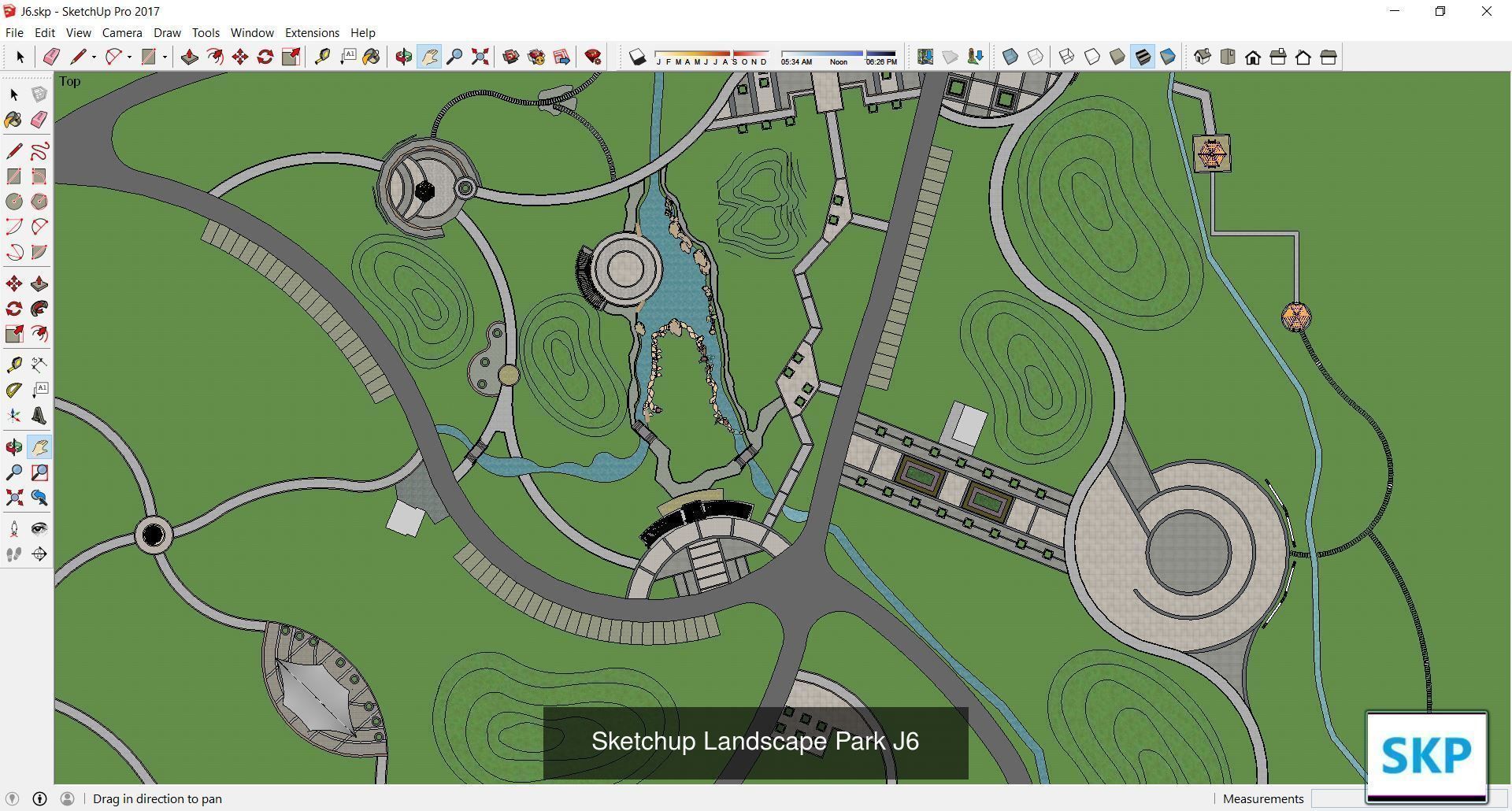 Collection 28 Sketchup Landscape and Park models _42