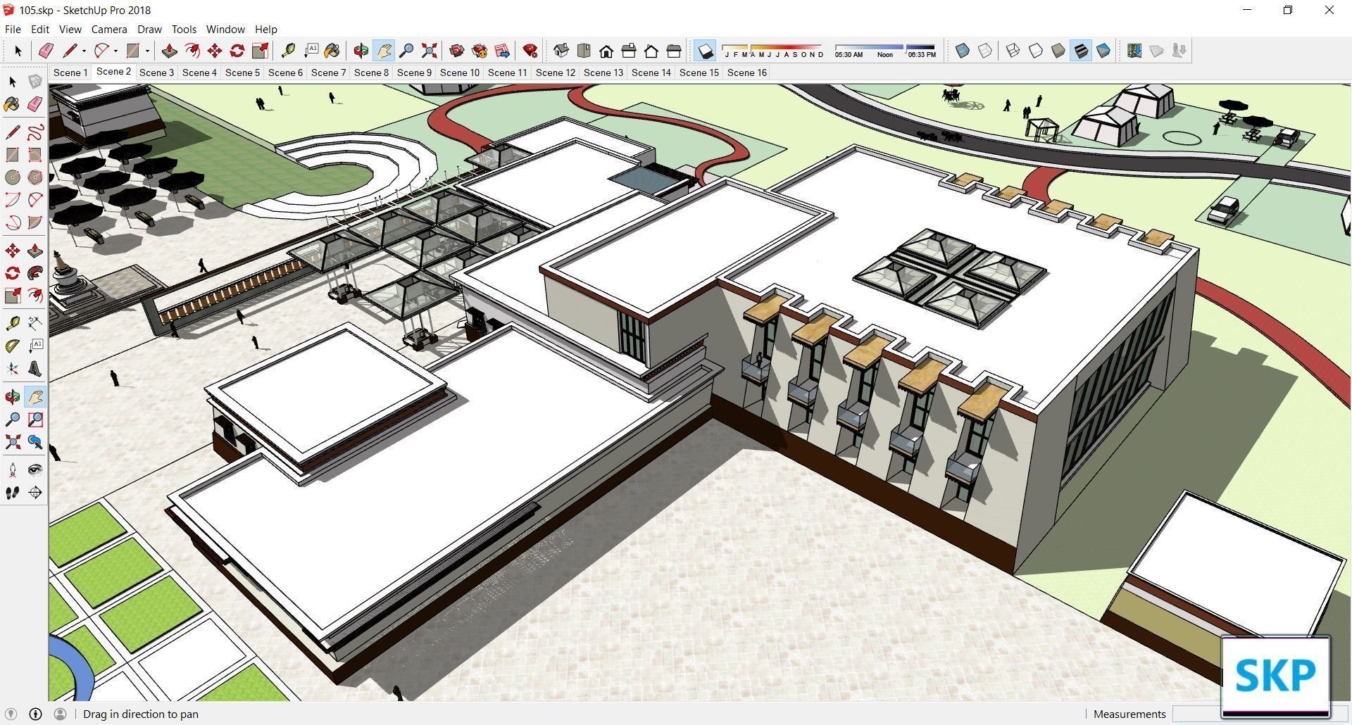 Sketchup Museum 105 3D model_12