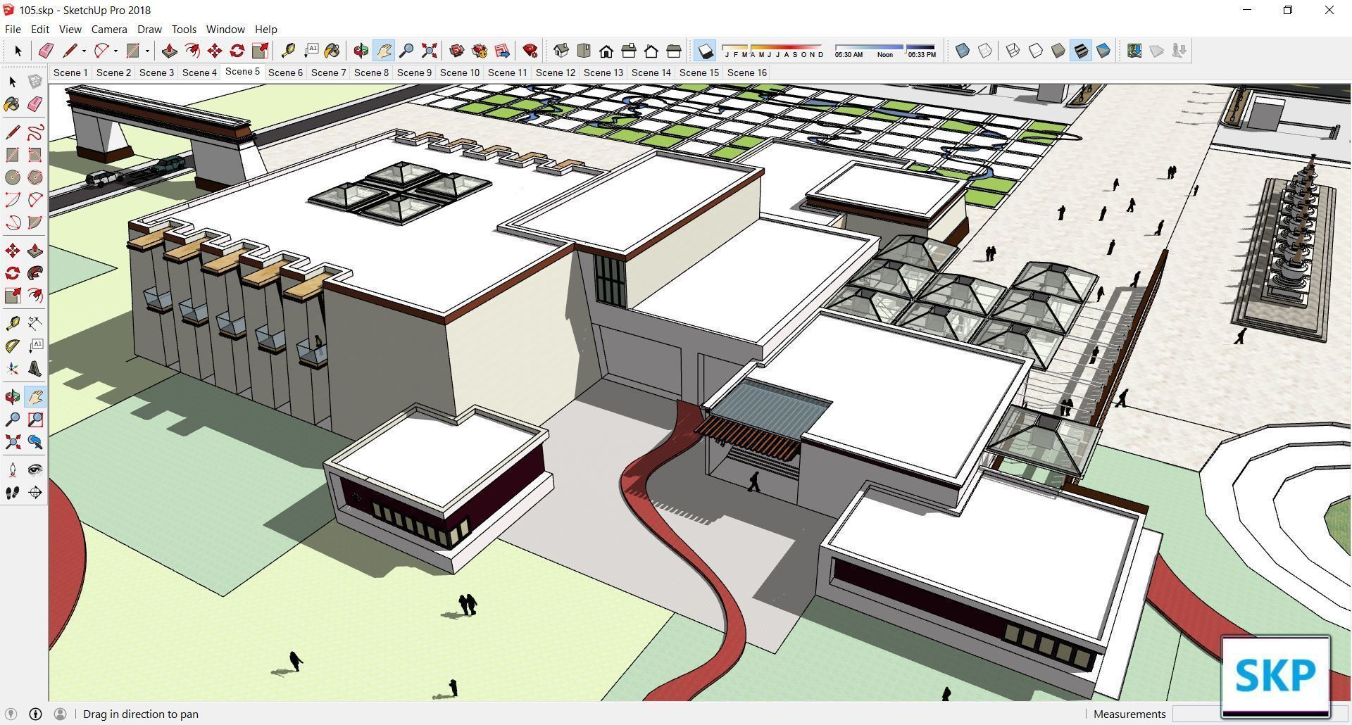 Sketchup Museum 105 3D model_15