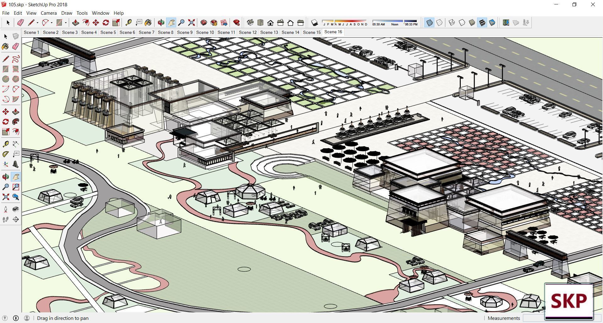 Sketchup Museum 105 3D model_2