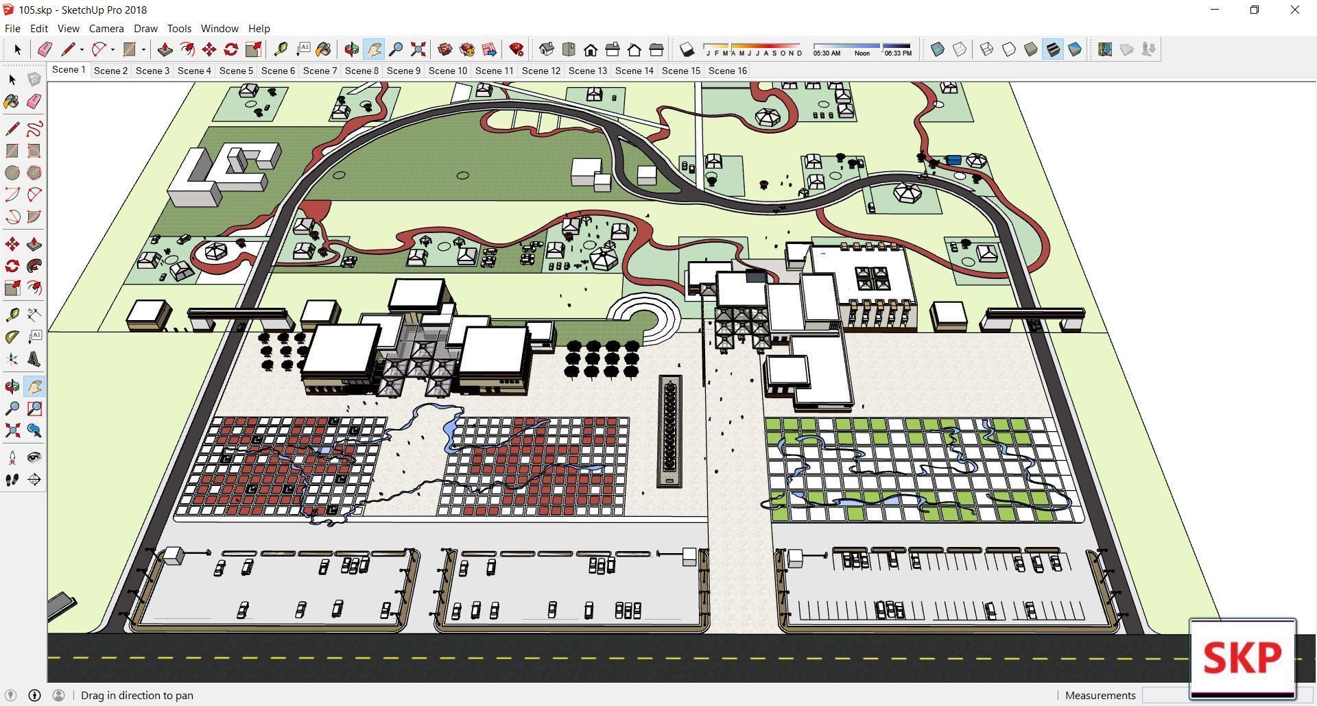 Sketchup Museum 105 3D model_11