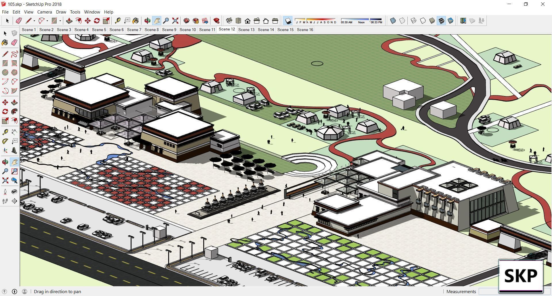 Sketchup Museum 105 3D model_8