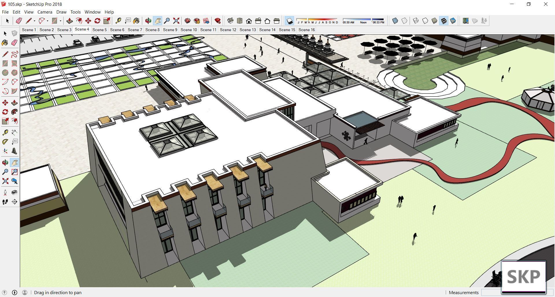 Sketchup Museum 105 3D model_14