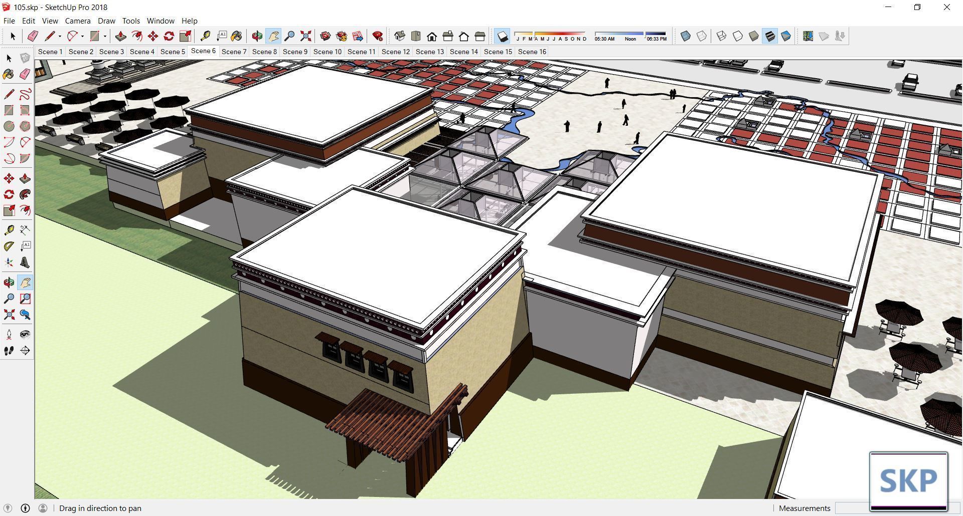 Sketchup Museum 105 3D model_16