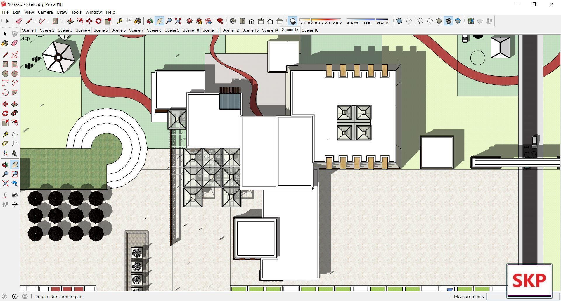 Sketchup Museum 105 3D model_10