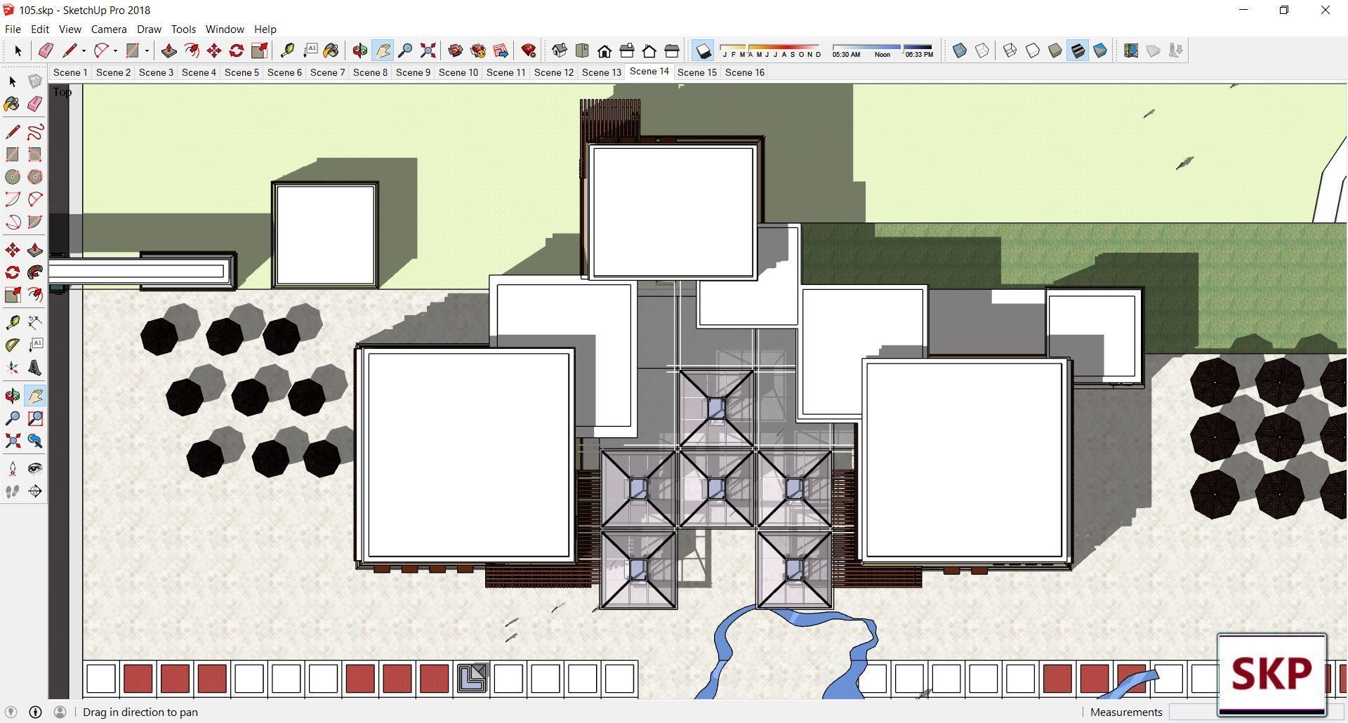Sketchup Museum 105 3D model_9